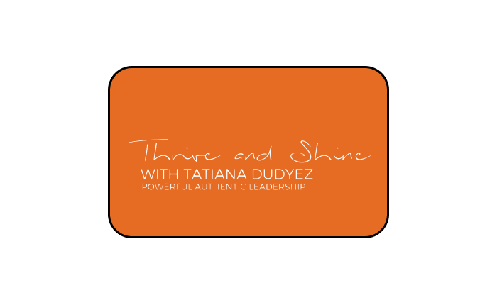 Thrive and Shine Homepage 700